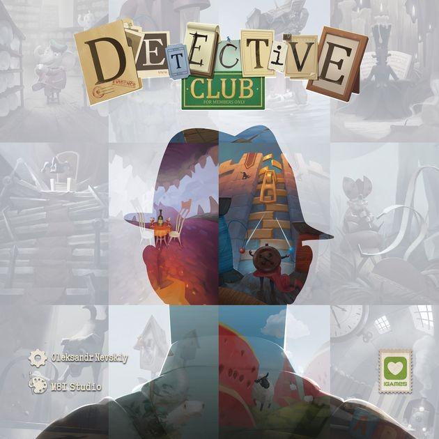 Actual product image Asmodée Detective Club (French)