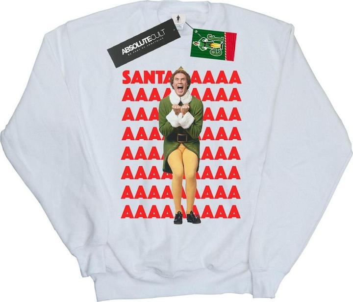 Immagine prodotto Elf Buddy Santa Scream Felpa Donna (S)