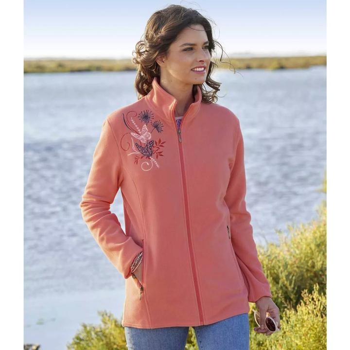 Produktbild Atlas For Women 2erPack Jacken aus Microfleece mit Stickereien (M)