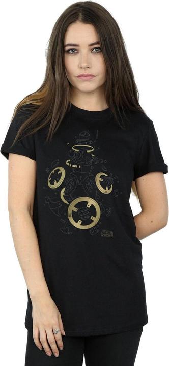 Immagine prodotto Star Wars The Last Jedi BB-8 Deconstructed Maglietta Ampia Donna (3XL)