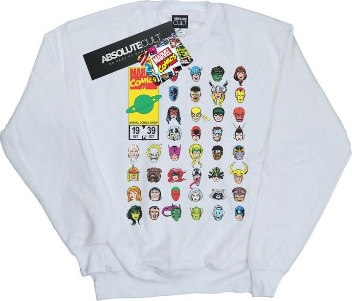 Immagine prodotto Comics Heads Cover Felpa Uomo (L)