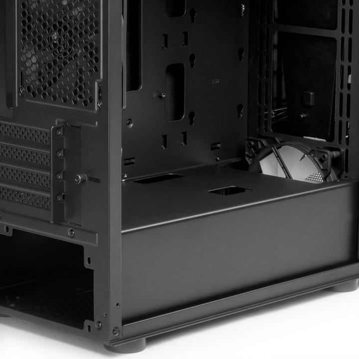 Actual product image Silverstone Fara V1M Pro Micro-ATX Case, ARGB, Tempered Glass (mATX, Mini-ITX)