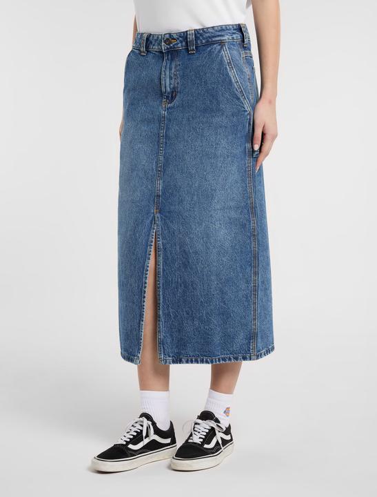 Produktbild Dickies Long Denim Carpenter Skirt W Rinsed Fade (M)