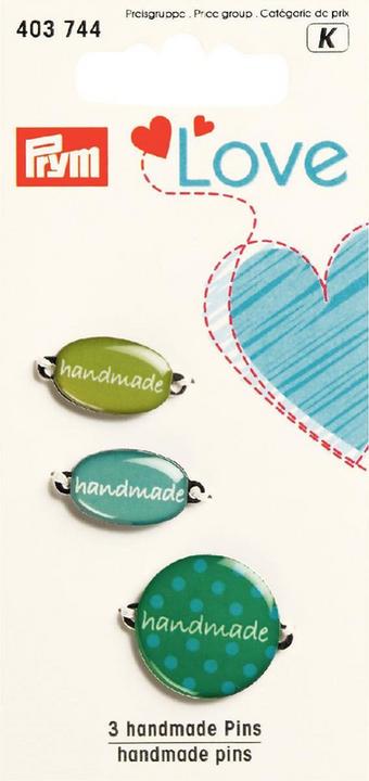 Actual product image Prym Love Handmade Label, green card 3 pcs.