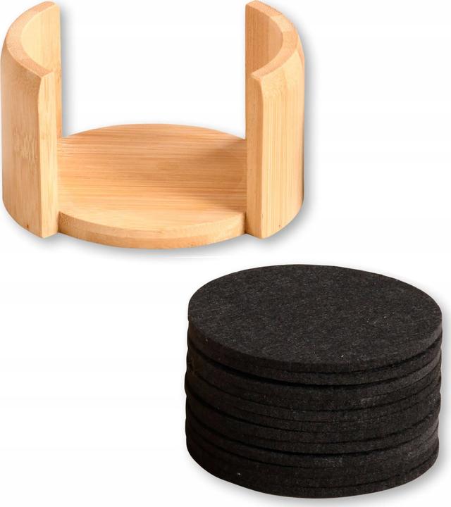 Actual product image Kesper Coaster (12 x, Glass coaster)