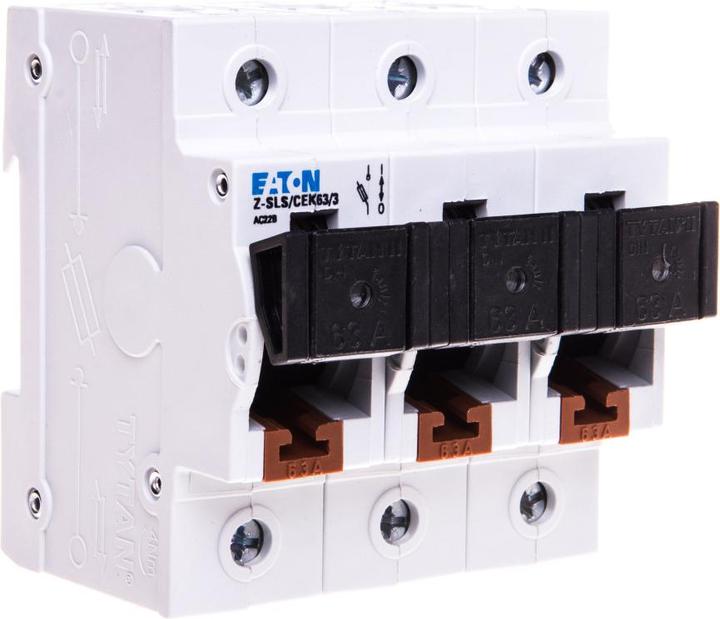Actual product image Eaton Z-SLS/CEK63/3 Fuse 263160 Switch-disconnector 63A 3p 263160 (NH-DIN fuse, 63 A)