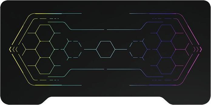 Actual product image LogiLink Gaming Desk with Geo Honeycomb Pattern