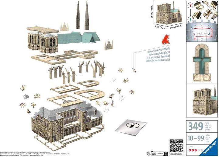 Produktbild Ravensburger Notre Dame (324 Teile)