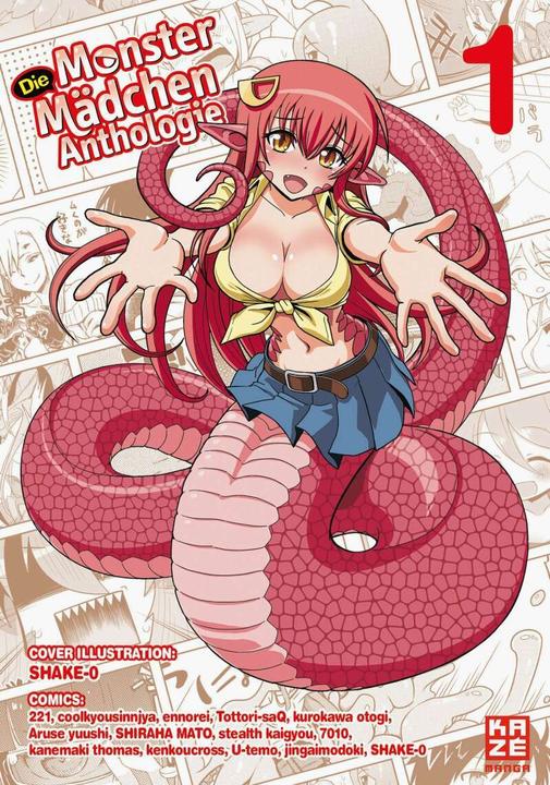 Image du produit Die Monster Mädchen Anthology 01 (Allemand, Okayado et al., 2017)