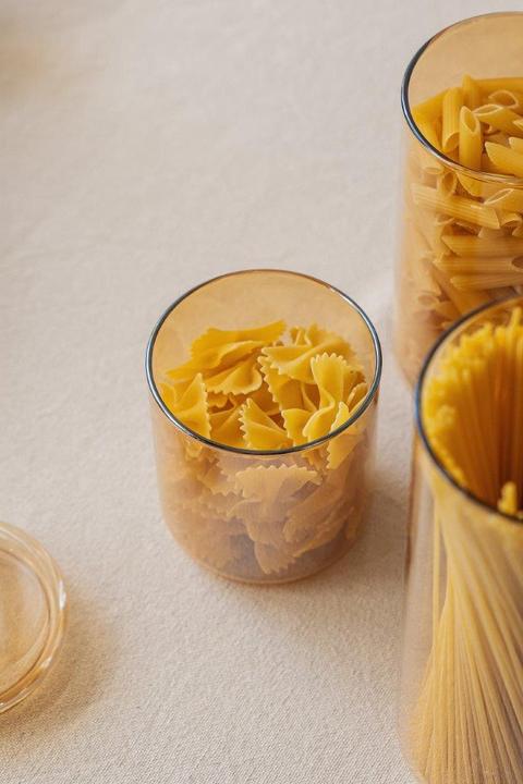 Produktbild Nuts Vorratsdose Glas 500 ml gold (0.50 l)