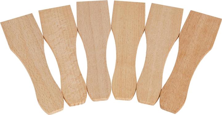 Image du produit Furber Spatule à raclette en bois 6 pièces