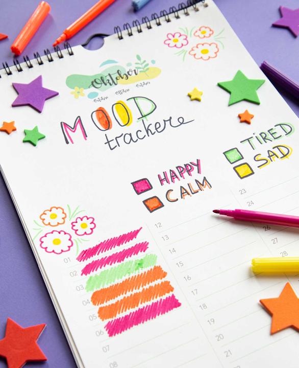 Actual product image I Am Creative Craft calendar, calendar for crafting, A4 (A4)