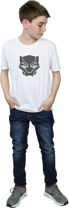 Image du produit T-Shirt garçon Black Panther noir sur noir (128)