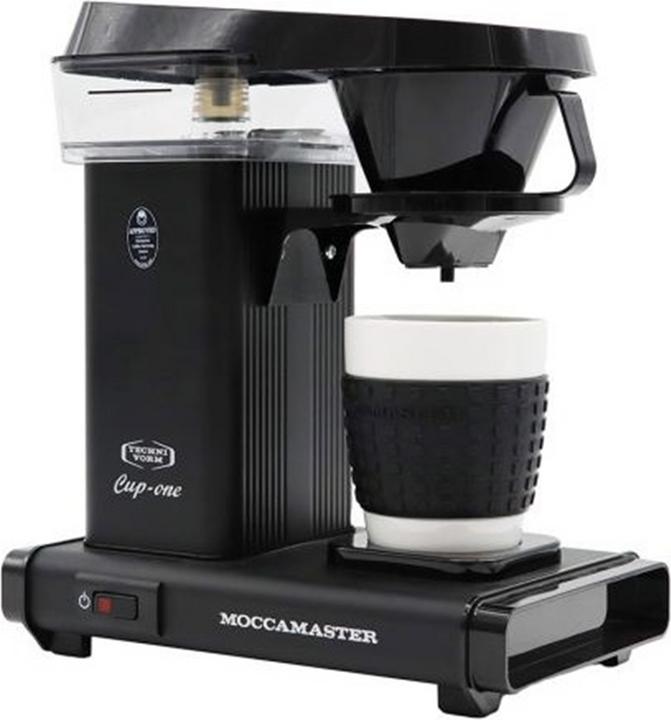 Actual product image Moccamaster Cup-One, Matt Black (CH plug)
