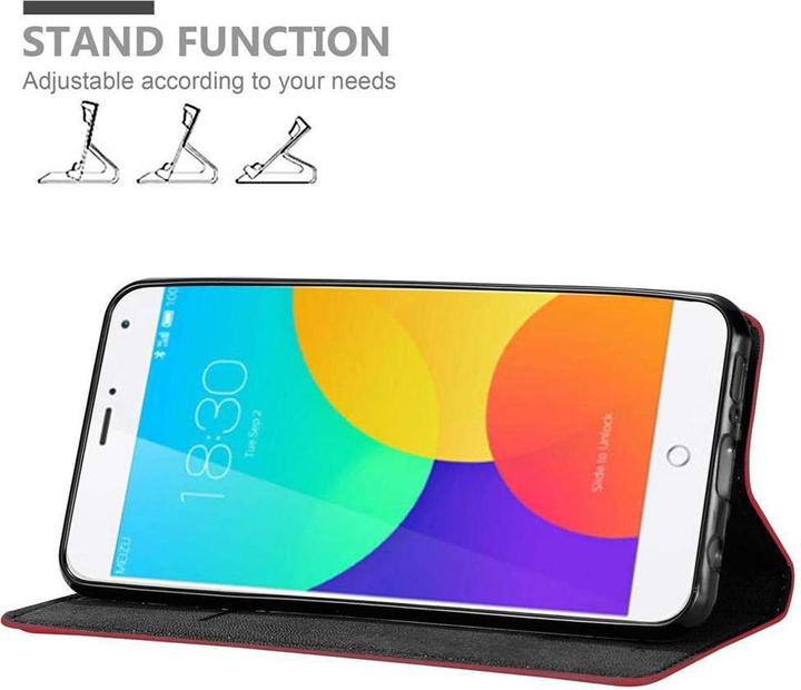 Productafbeelding Cadorabo Boek Onzichtbare Magneethoes (Meizu MX4)