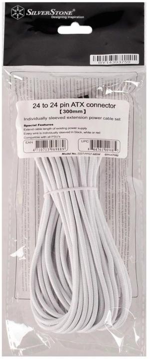 Produktbild Silverstone ATX Extension 24-24Pin weiss