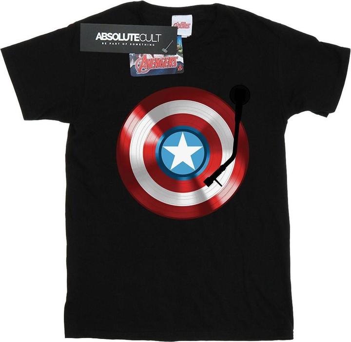 Produktbild Captain America Turntable TShirt Jungen (140, 146)