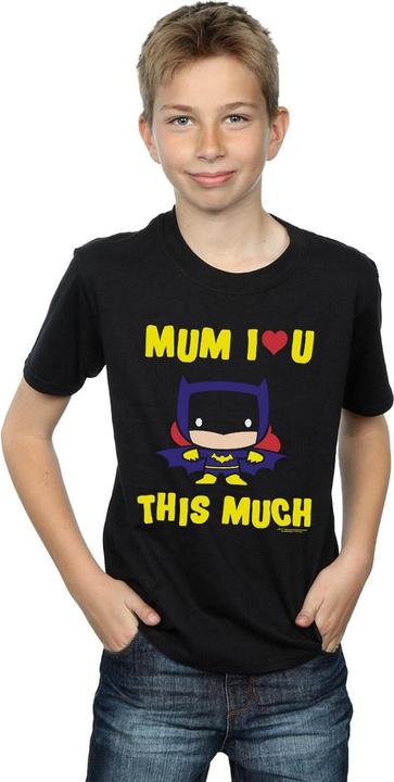 Produktbild Batgirl Mum I Love You This Much TShirt Jungen (140, 146)