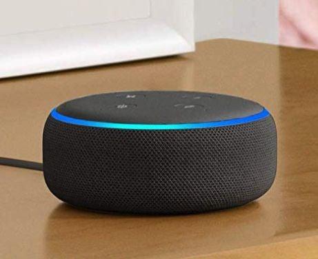 Actual product image Amazon Echo Dot (3rd gene) (Amazon Alexa, IFTTT)