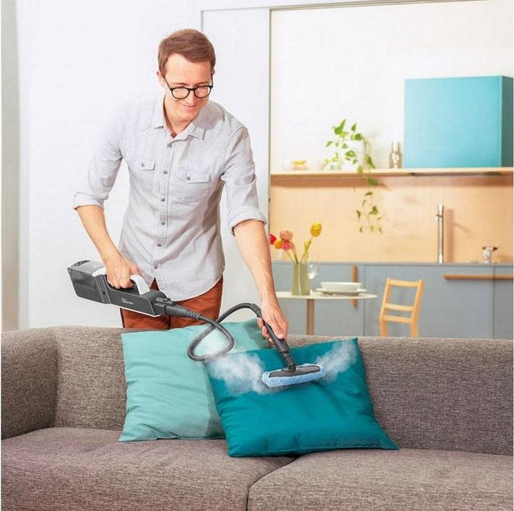 Actual product image Polti SV610 Style Upright steam cleaner Grey, White (1500 W)