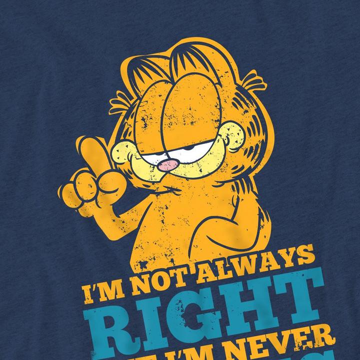 Produktbild Garfield Never Wrong TShirt (L)