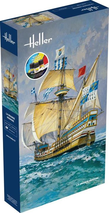 Actual product image Heller STARTER KIT La Grande Hermine