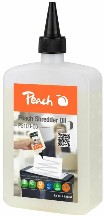 Peach Aktenvernichter Spezial Öl (Partikelschnitt, Streifenschnitt)