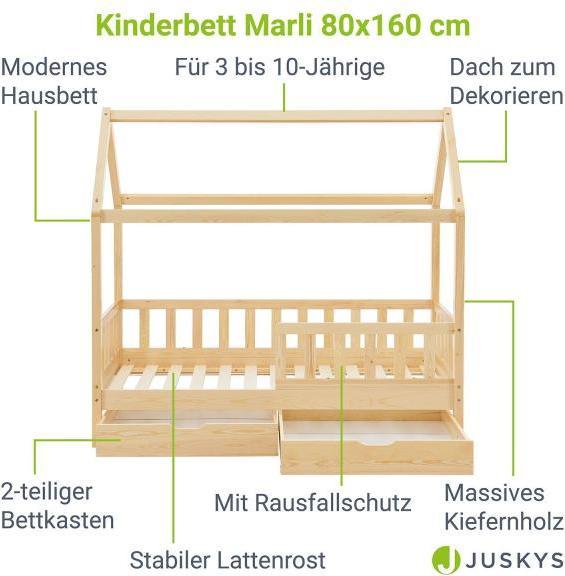 Image du produit Juskys Marli (80 x 160 cm)