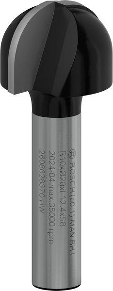 Image du produit Bosch Professional Zubehör Fraises à gorge, 8 mm, R1 10 mm, D 20 mm, L 12,4 mm, G 46 mm