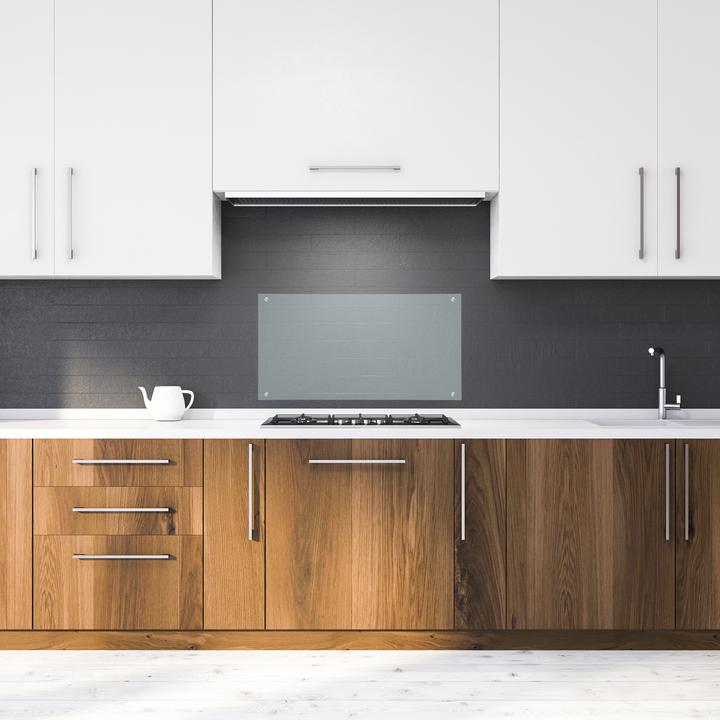 Actual product image Relaxdays Kitchen Splashback Panel, Safety Glass