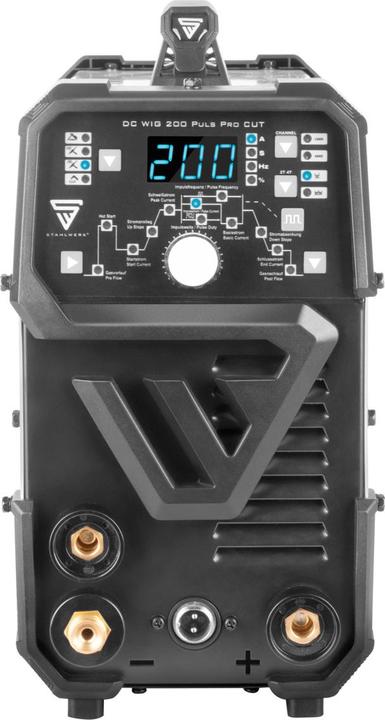 Actual product image Stahlwerk DC TIG 200 Pulse Pro CUT4-in-1 combination welding machine
