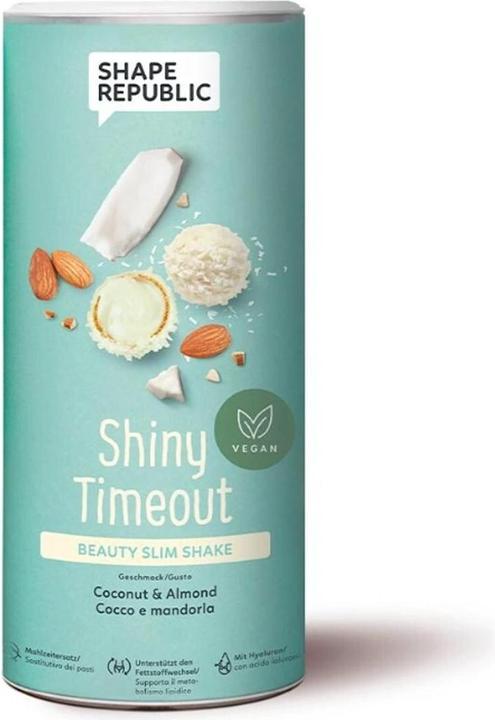 Image du produit Shape Republic Slim Shake végétalien noix de coco & amande 420 g (1 pièce(s), Poudre, 420 g)