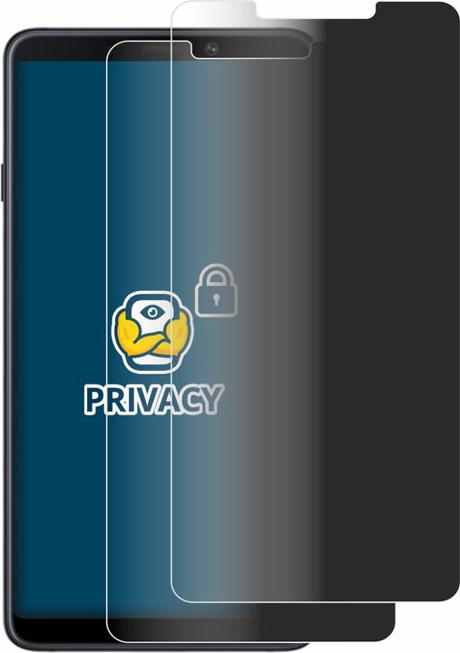 Actual product image BROTECT Anti-spy privacy film Blue light protection film (2 Piece, Samsung Galaxy A9 (2018))