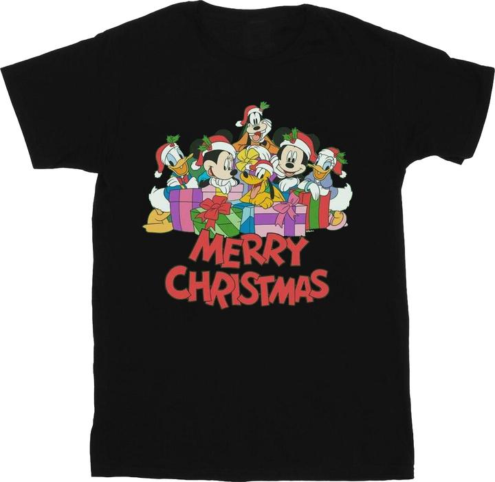 Actual product image Disney Mens Mickey Mouse And Friends Christmas T-Shirt (M)