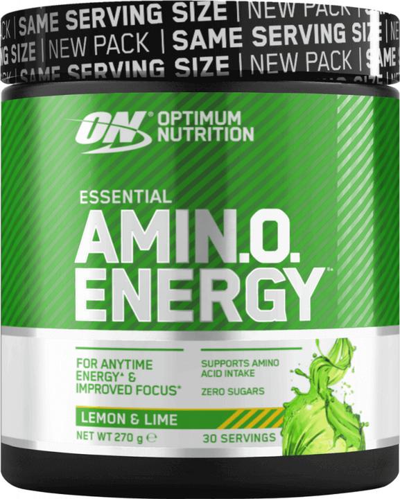 Produktbild Gladiatorfit Essential Amino Energy 270g Optimum Nutrition (Lemon Lime, 1 Stk., 270 g)