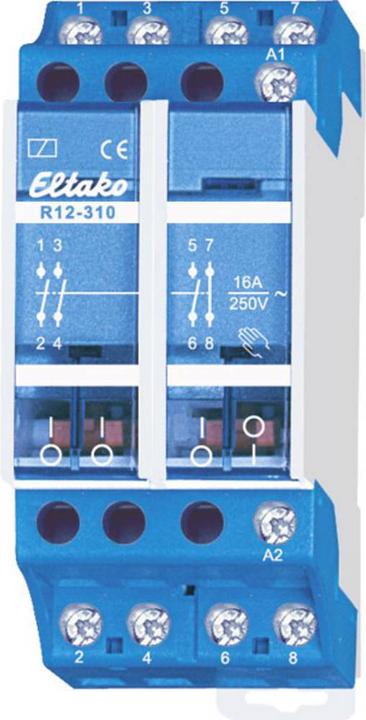 Image du produit Eltako Relais de commutation 230 V. 3 N/O + 1 N/F 16 A/250 V AC