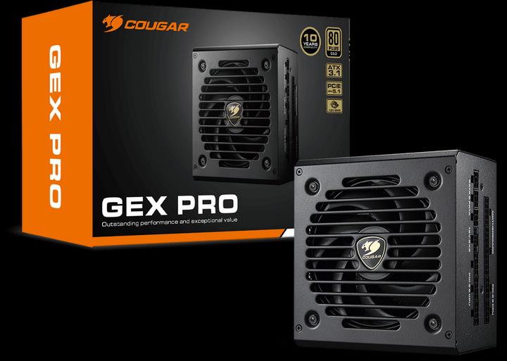 Cougar Netzteil GEX PRO 650W ATX3.1 / 80 Plus Gold / Modular (650 W)