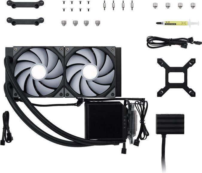 Produktbild TRYX PANORAMA Komplett-Wasserkühlung, ARGB - 240 mm, schwarz