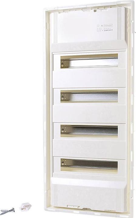 Actual product image F-Tronic ftronic distributor Jumbo 48 modules 4-row flush-mounted cavity wall