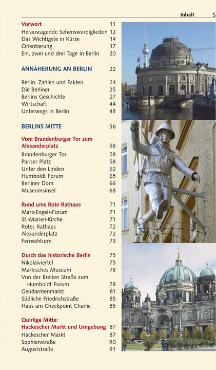 Produktbild Reiseführer Berlin - Kurztrip (Deutsch, Rasso Knoller, Christian Nowak, Susanne Kilimann, 2024)