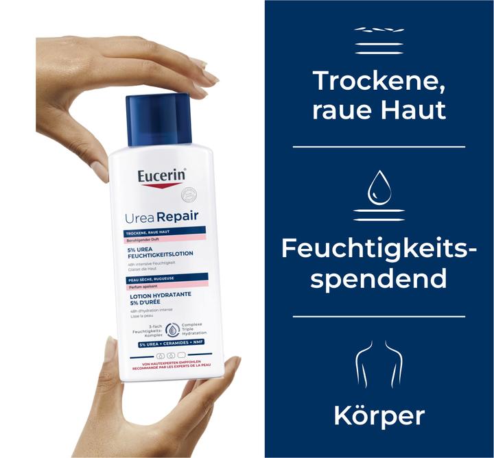 Immagine prodotto Eucerin Lozione idratante Urea Repair 5% urea con fragranza lenitiva (Crema corpo, 250 ml)