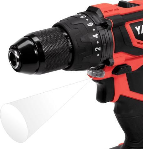 Produktbild Yato 18V 40Nm 1x2.0Ah lithium ion drill, IN THE BOX YT-82786 (Akkubetrieb)