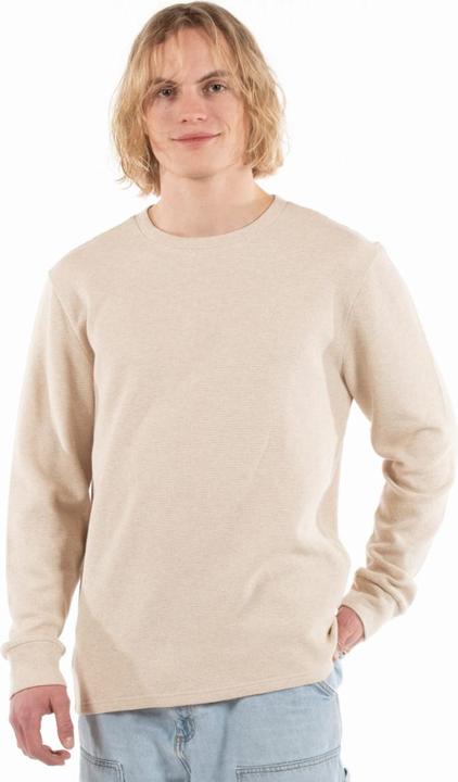 Whatever Man Waffle Crewneck