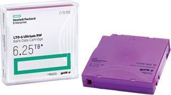 Actual product image HPE LTO-6 Ultrium BaFe RW Data Cartridge (LTO-6 Ultrium, 2500 GB)