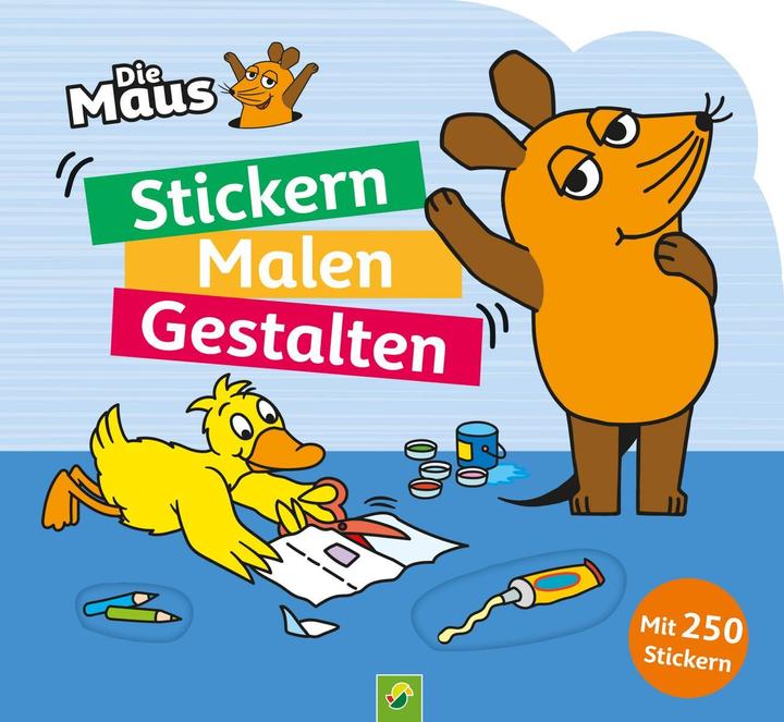 Actual product image The Mouse - Sticker Painting Design