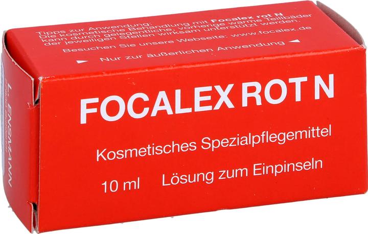 Actual product image L. Ensmann Focalex red, 10 ml solution (Body lotion, 10 ml)