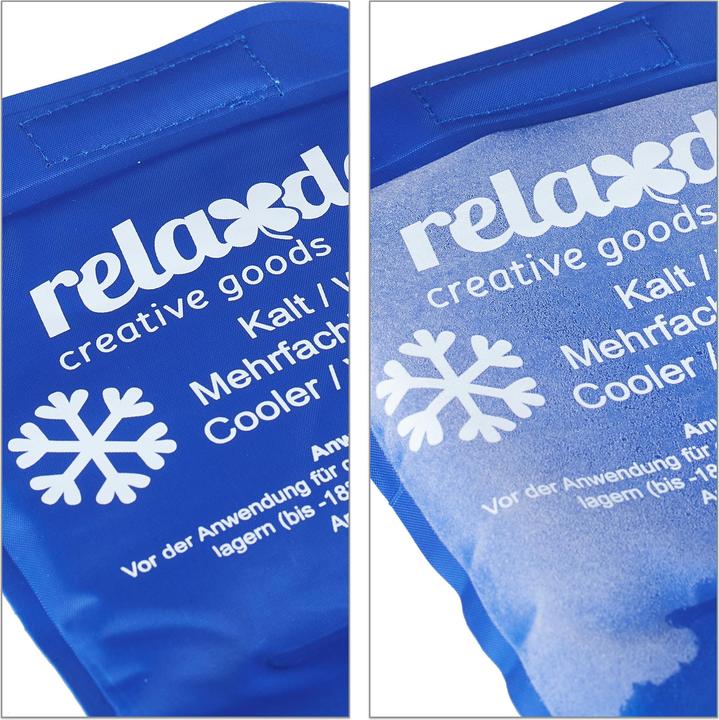 Relaxdays 4x Kältegürtel (4 x, 450 g)