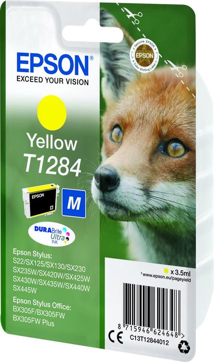 Produktbild Epson T1284 DuraBrite Ultra (Y)