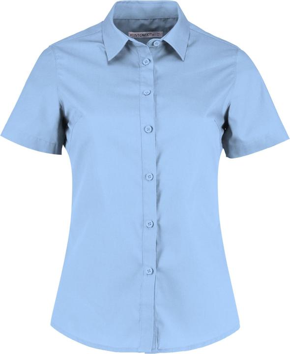Produktbild Kustom Kit Popeline Tailored Kurzarmhemd (38 D)
