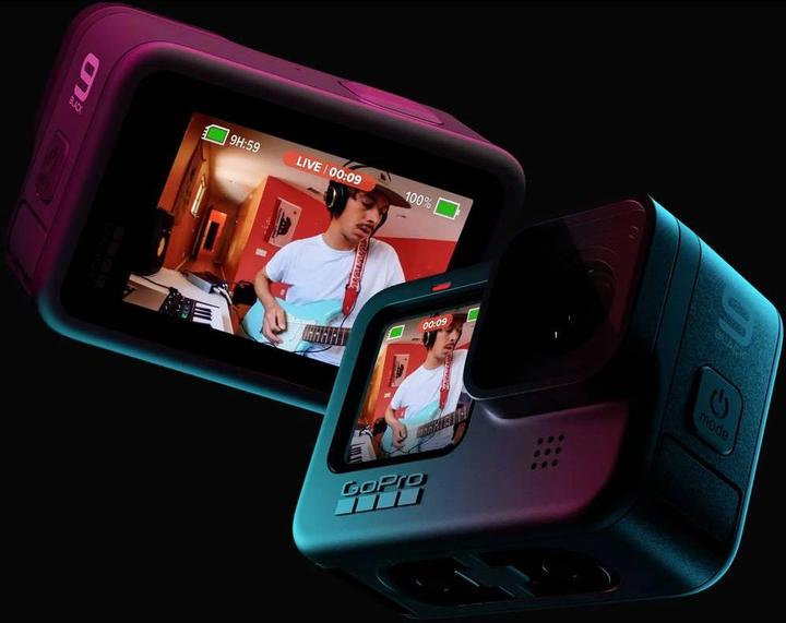 Actual product image GoPro HERO9 Black (24p, Bluetooth, Wi-Fi)
